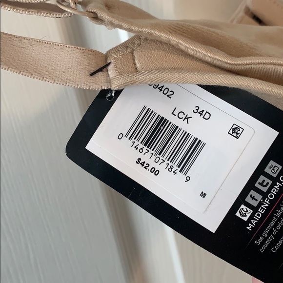 NWT Maidenform sz 34D - Picture 3 of 4